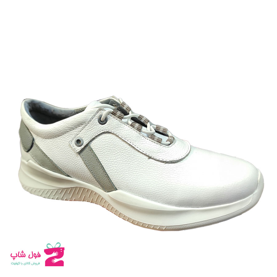 کفش اسپورت زنانه چرم طبیعی تبریز کد 1676