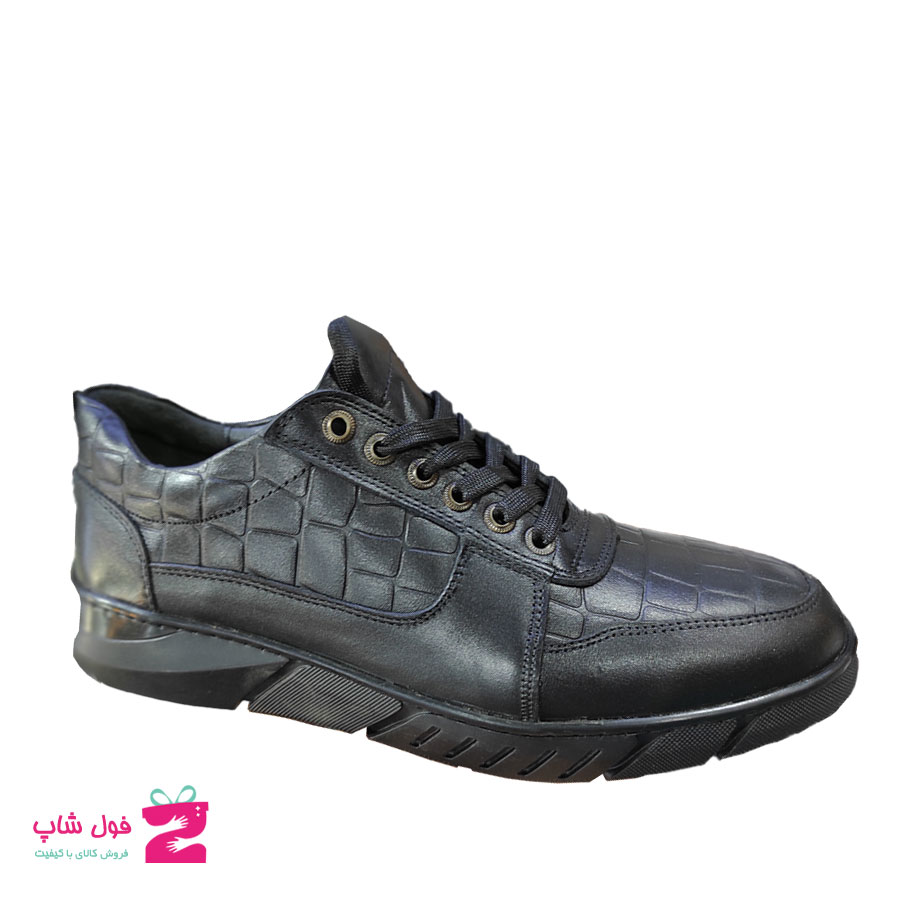 کفش مردانه اسپرت چرم طبیعی گاوی تبریز کد1696
