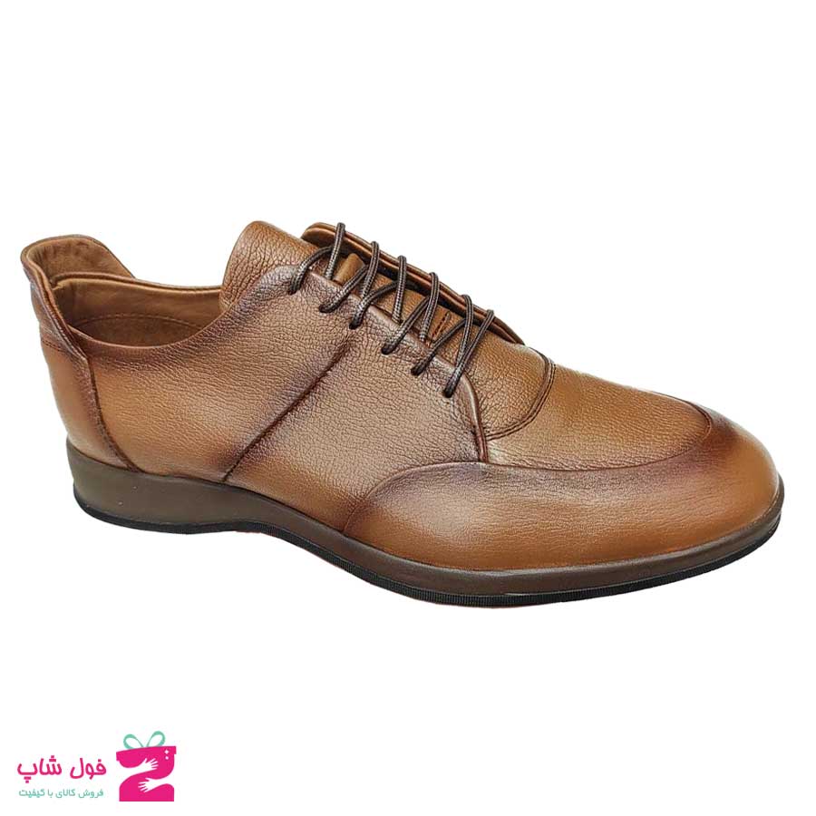 کفش مردانه اسپرت چرم طبیعی گاوی تبریز کد 1930