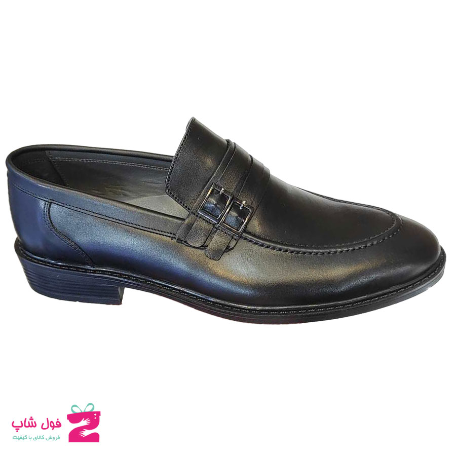 کفش مردانه مجلسی  چرم طبیعی گاوی  تبریز کد 2007