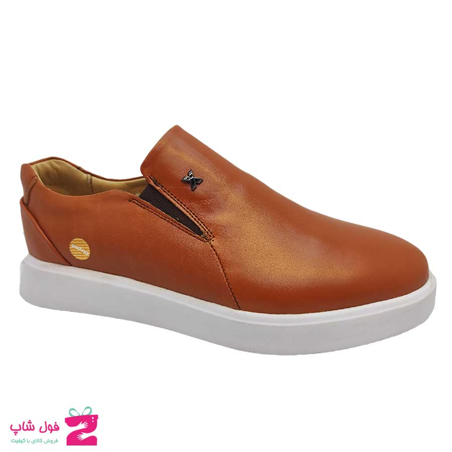 کفش مردانه اسپرت چرم طبیعی گاوی تبریز کد 2331