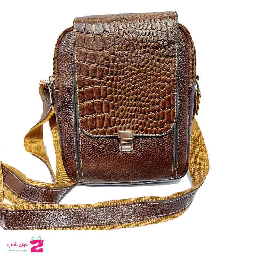 کیف  اسپرت دوشی اداری چرم طبیعی  تبریز کد 2359