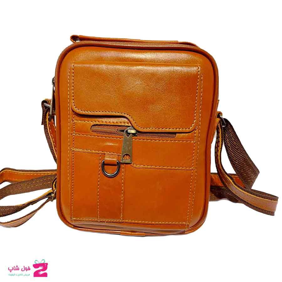 کیف  اسپرت دوشی اداری چرم طبیعی  تبریز کد 2362