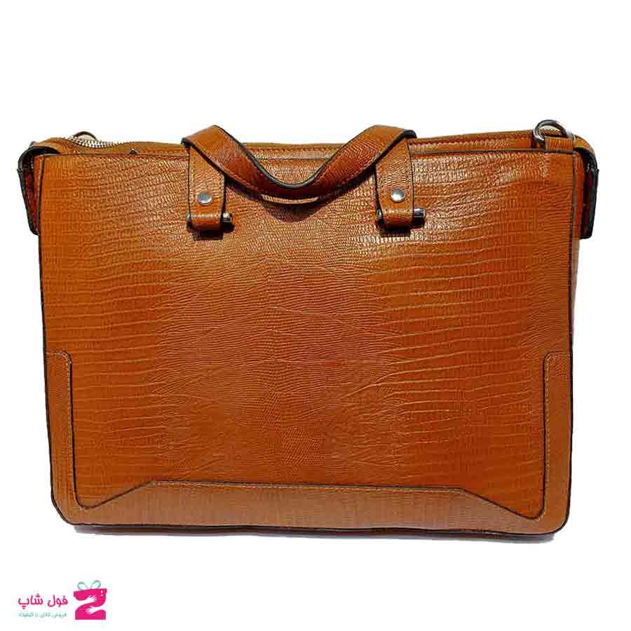 کیف اداری لپ تاپی  چرم  طبیعی  تبریز  کد 2374