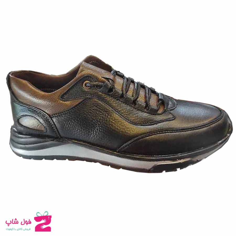 کفش مردانه اسپرت چرم طبیعی گاوی تبریز کد 2422