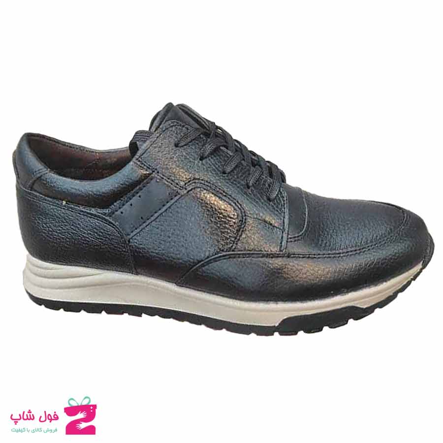 کفش مردانه اسپرت چرم طبیعی گاوی تبریز کد 2447