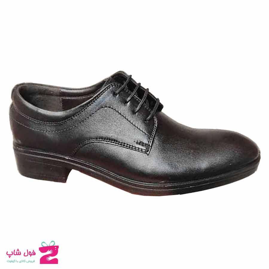 کفش مردانه مجلسی  چرم طبیعی گاوی  تبریز کد 2452