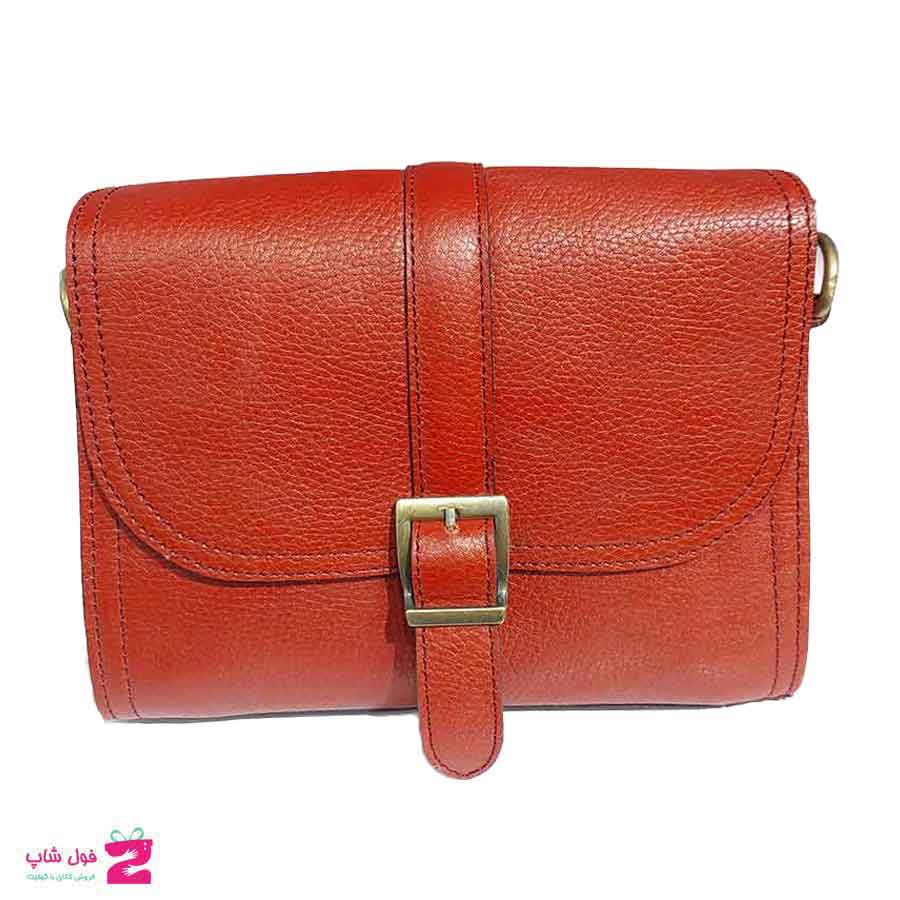 کیف  دوشی زنانه چرم طبیعی  تبریز کد 2500