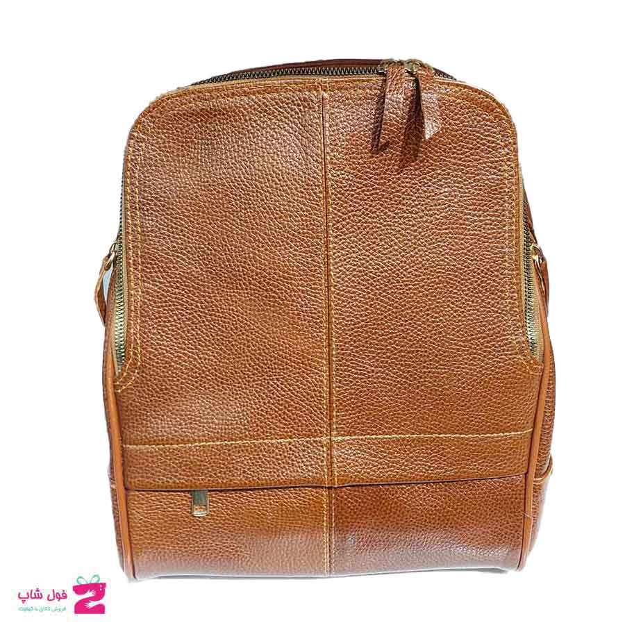 کوله پشتی  زنانه چرم طبیعی  تبریز کد 2512