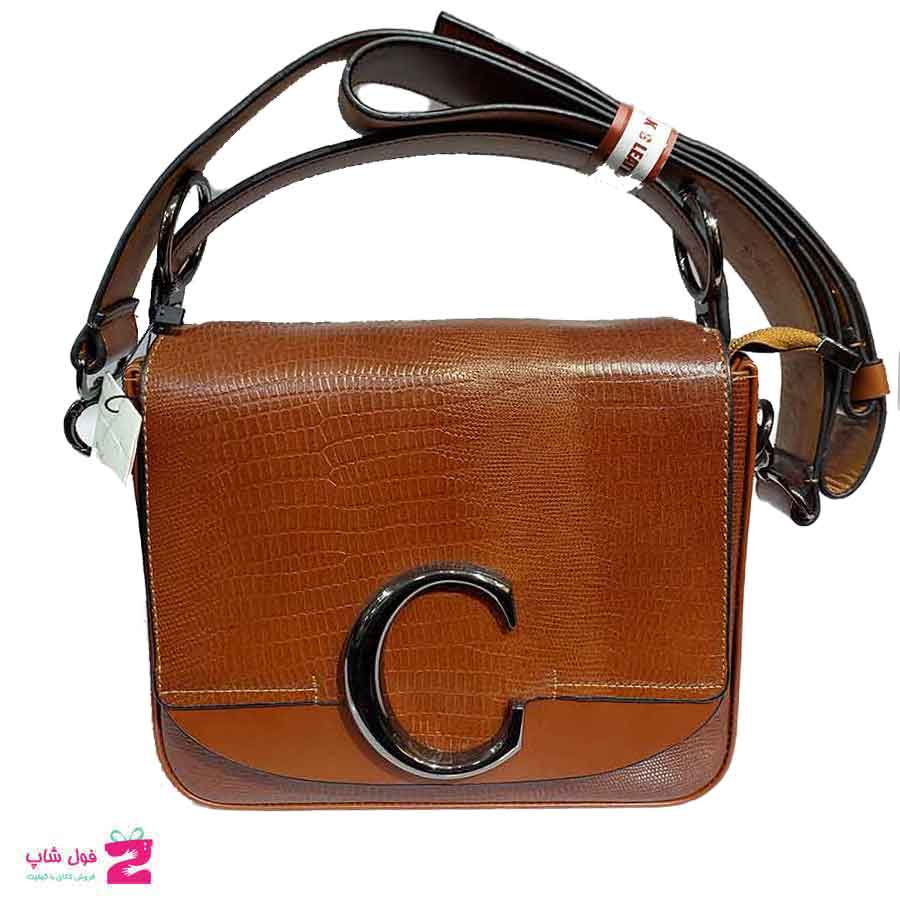 کیف  دوشی مجلسی  زنانه چرم طبیعی  تبریز کد 2532