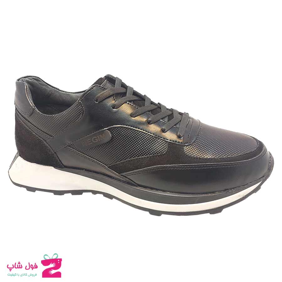 کفش اسپورت مردانه چرم طبیعی تبریز کد 2710