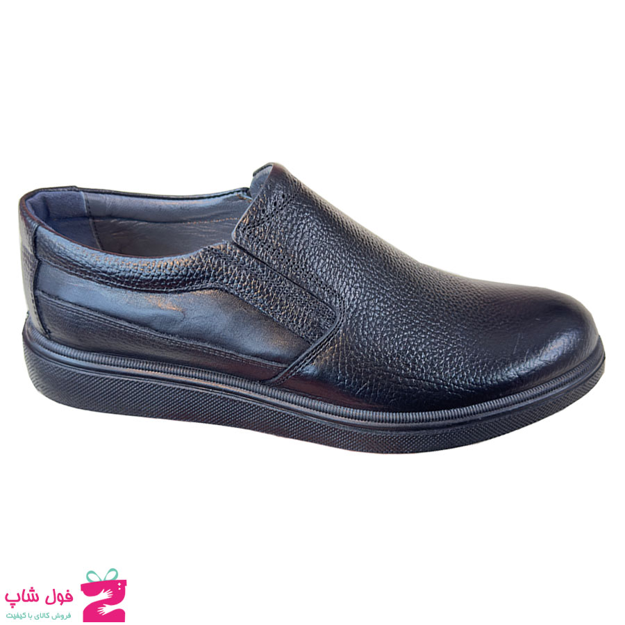کفش مردانه طبی راحتی چرم طبیعی تبریز کد 3215