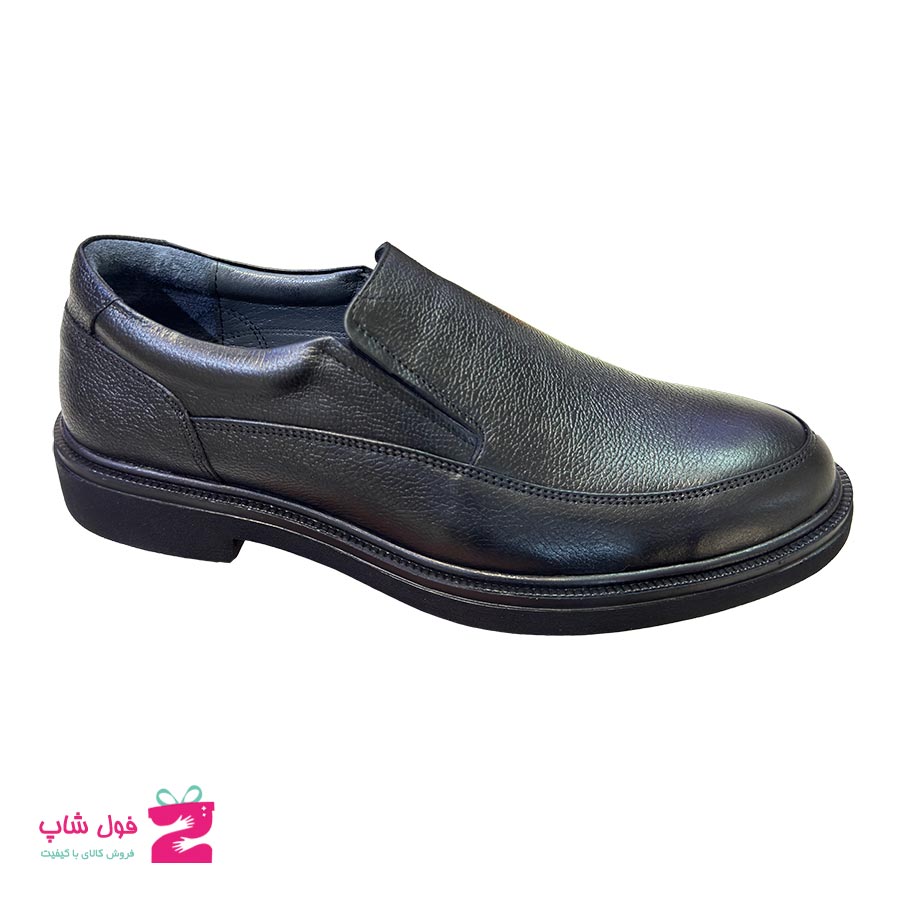 کفش مجلسی  راحتی اداری مردانه چرم طبیعی تبریزکد 3242