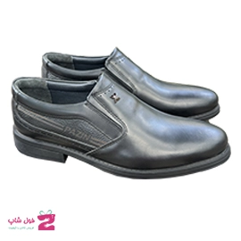کفش مجلسی  مردانه چرم طبیعی گاوی تبریز کد 3276