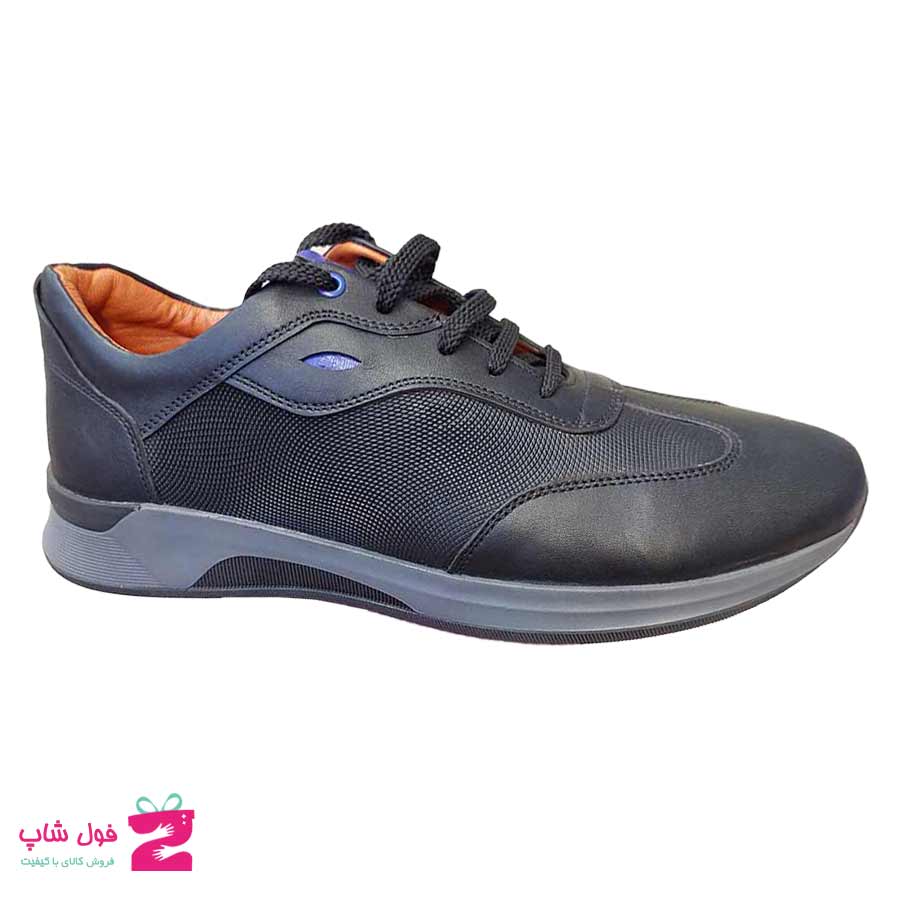 کفش اسپورت مردانه چرم طبیعی تبریز کد 2614