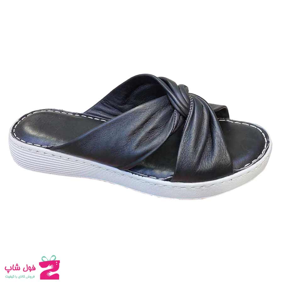 صندل طبی زنانه چرم طبیعی  گاوی تبریز کد 2842