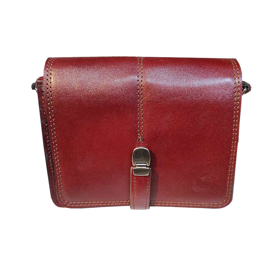کیف  دوشی چرم طبیعی  تبریز کد 1375