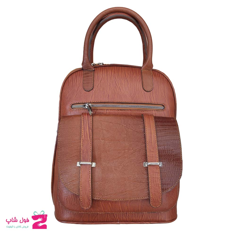 کوله پشتی  زنانه چرم طبیعی  تبریز کد 3252