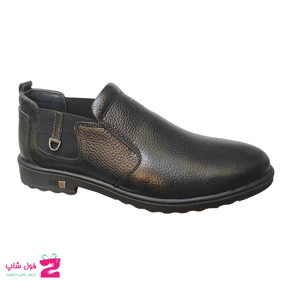 کفش مردانه مجلسی  چرم طبیعی گاوی  تبریز کد 1935
