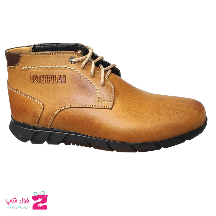نیم بوت مردانه چرم طبیعی  تبریز کد 2008