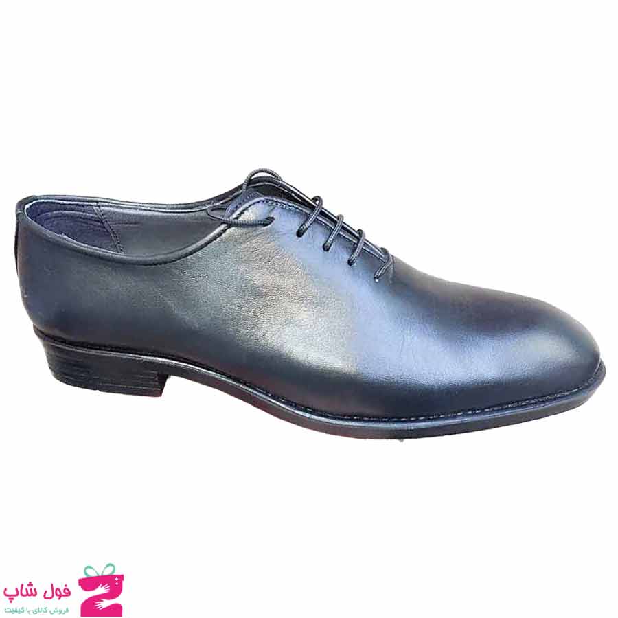 کفش مجلسی  مردانه چرم طبیعی گاوی کد 3126