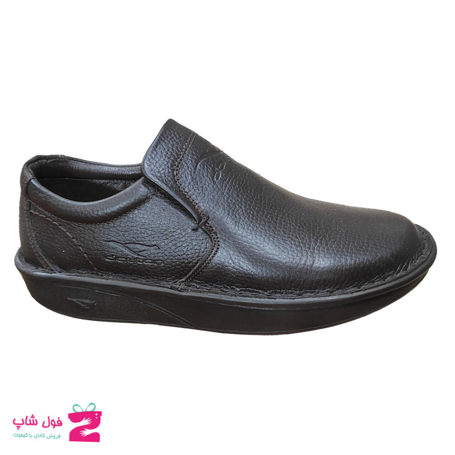 كفش چرم طبیعی  مردانه طبی سبک