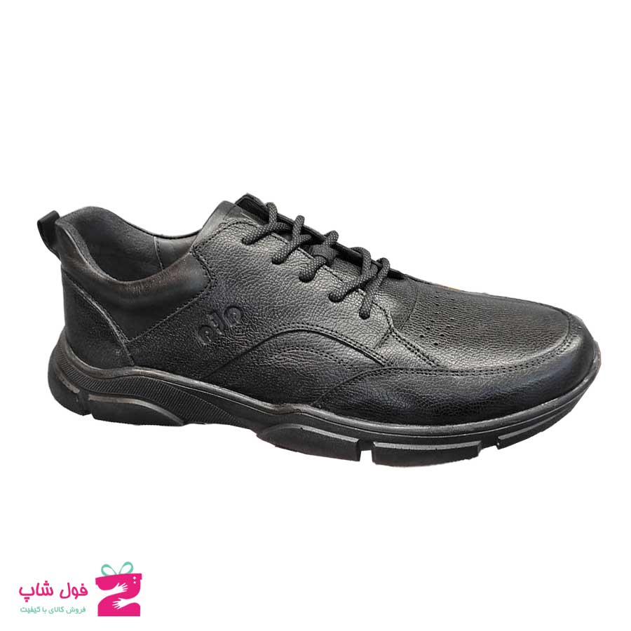 کفش مردانه اسپرت چرم طبیعی گاوی تبریز کد 1820