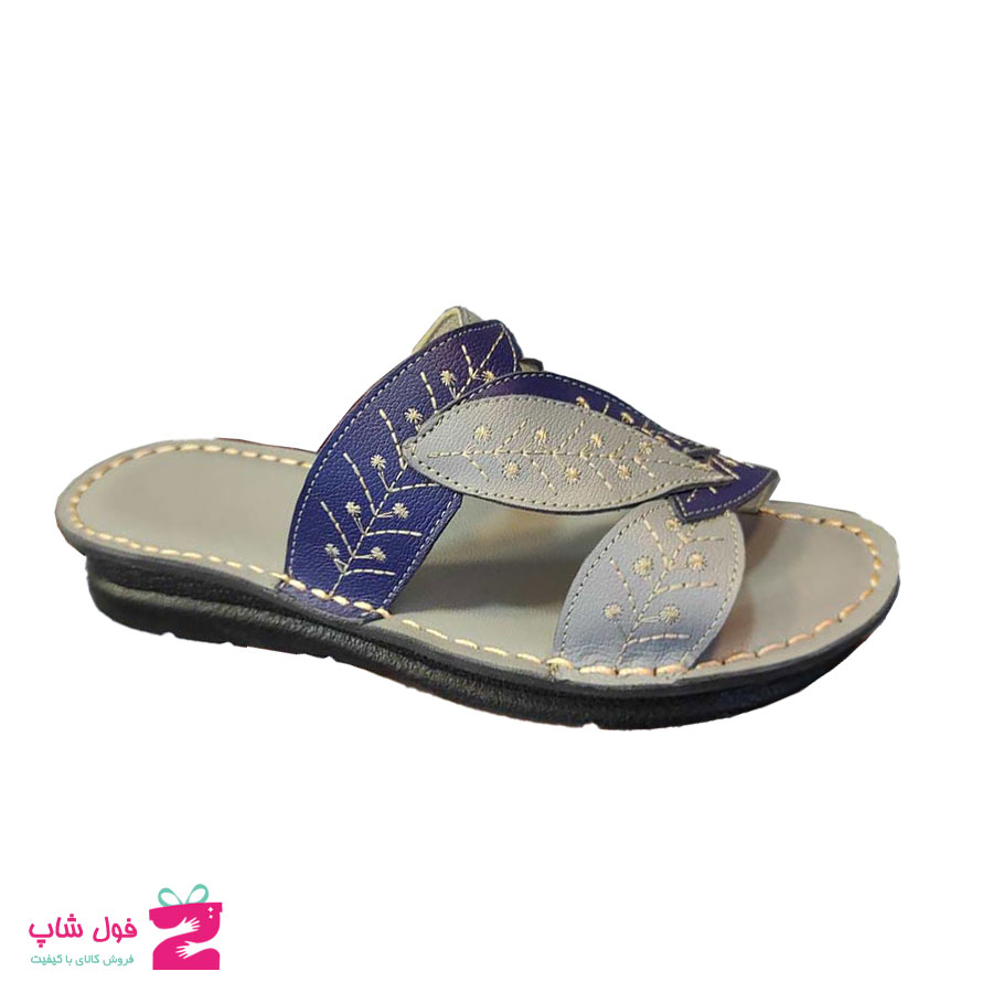 صندل زنانه چرم طبیعی  تبریز کد 1827