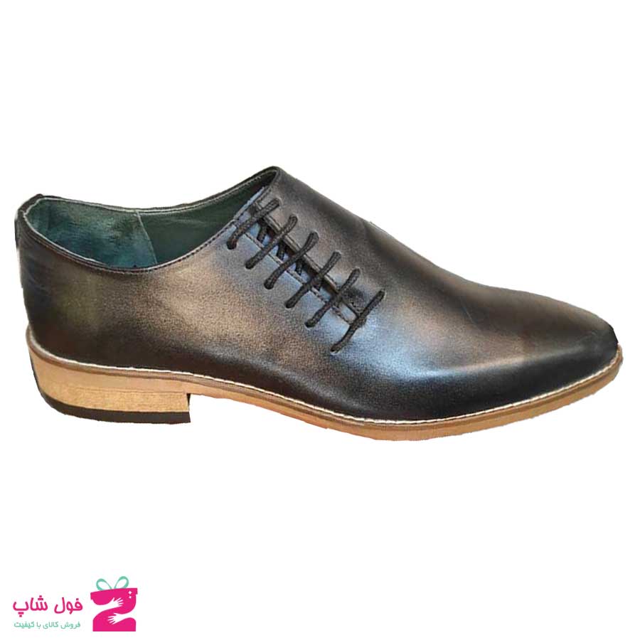 کفش مردانه مجلسی  چرم طبیعی گاوی  تبریز کد 2310