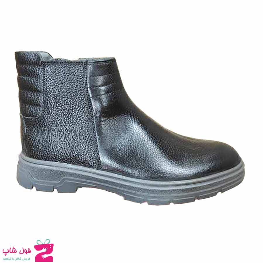 نیم بوت مردانه  چرم طبیعی  تبریز کد 3154