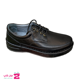 کفش مردانه طبی راحتی چرم طبیعی تبریز کد 3266
