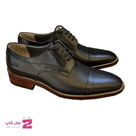 کفش مردانه مجلسی تمام چرم دستدوز تبریز کد 3365