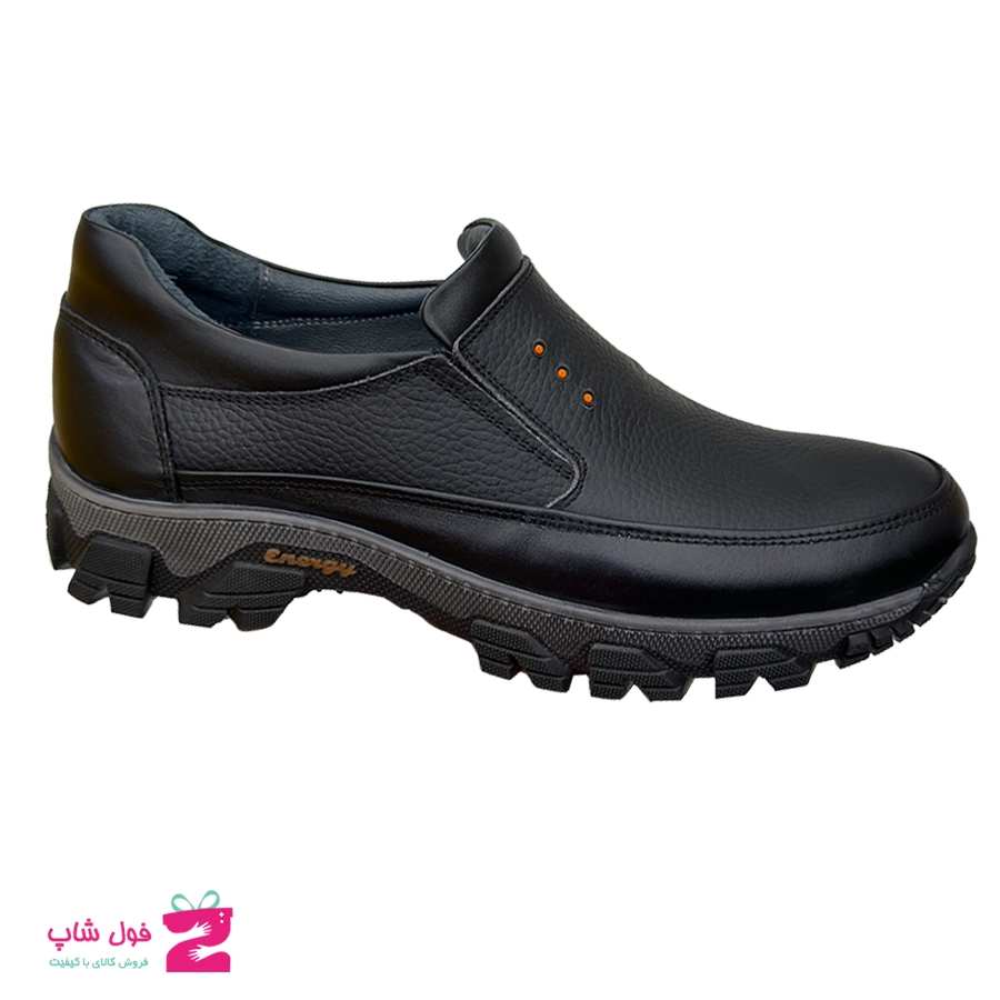 کفش اسپرت طبی مردانه چرم طبیعی گاوی تبریز کد 3305