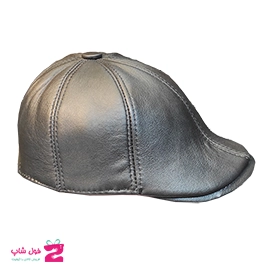 کلاه مردانه چرم طبیعی مدل باراتا کپی کد 3398