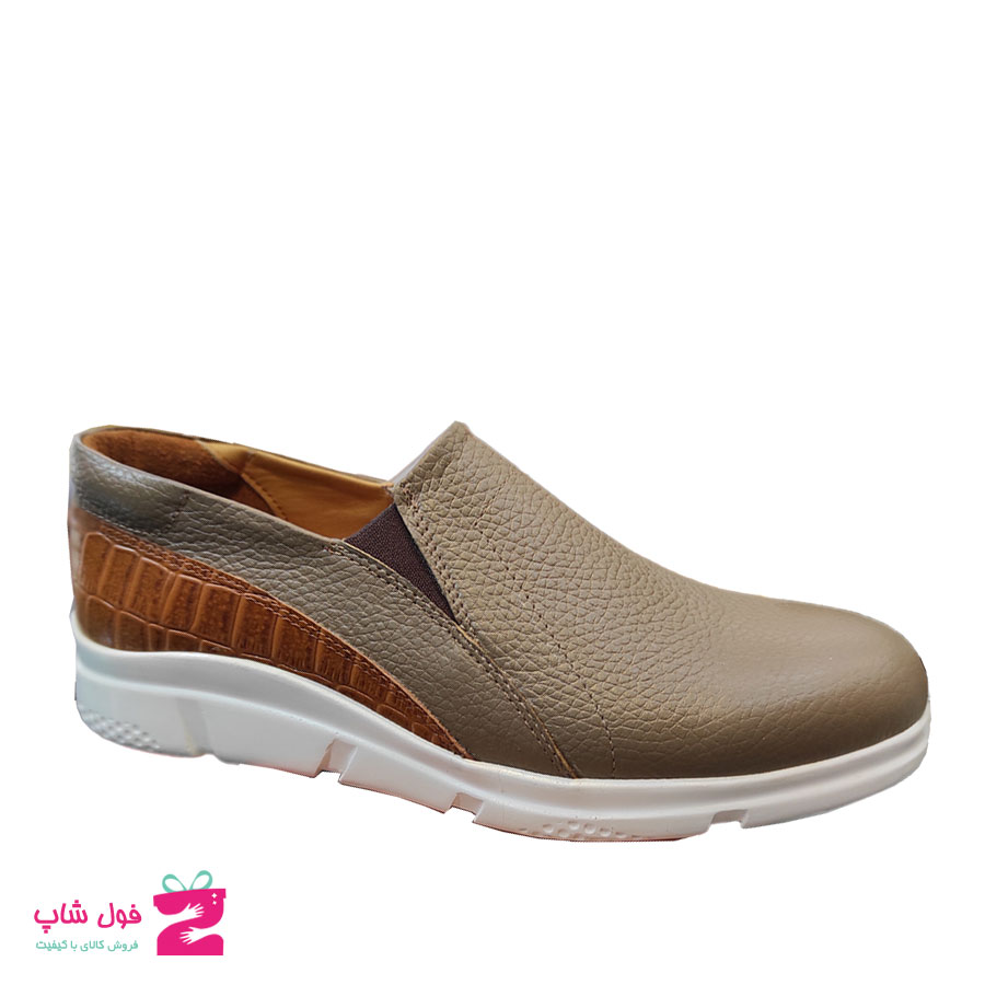 کفش اسپورت زنانه چرم طبیعی تبریز کد 1723