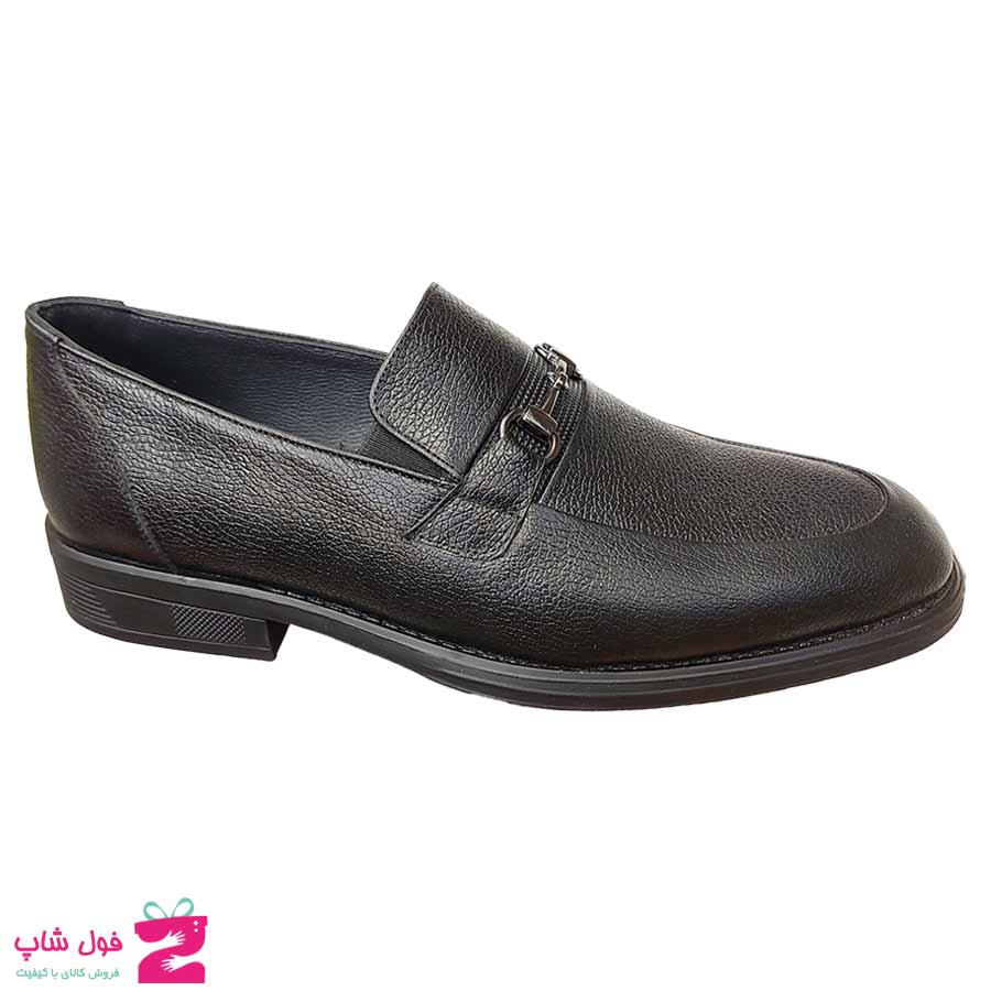 کفش مجلسی  مردانه چرم طبیعی گاوی کد 2948