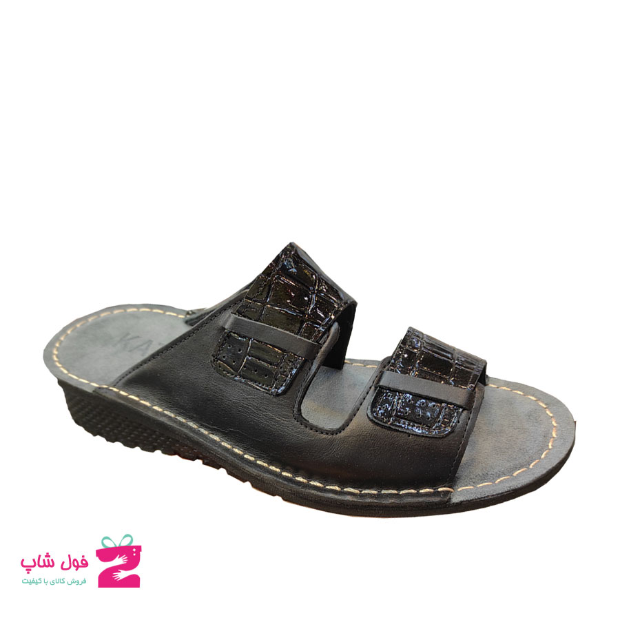 صندل طبی مردانه چرم طبیعی گاوی تبریز  کد1707