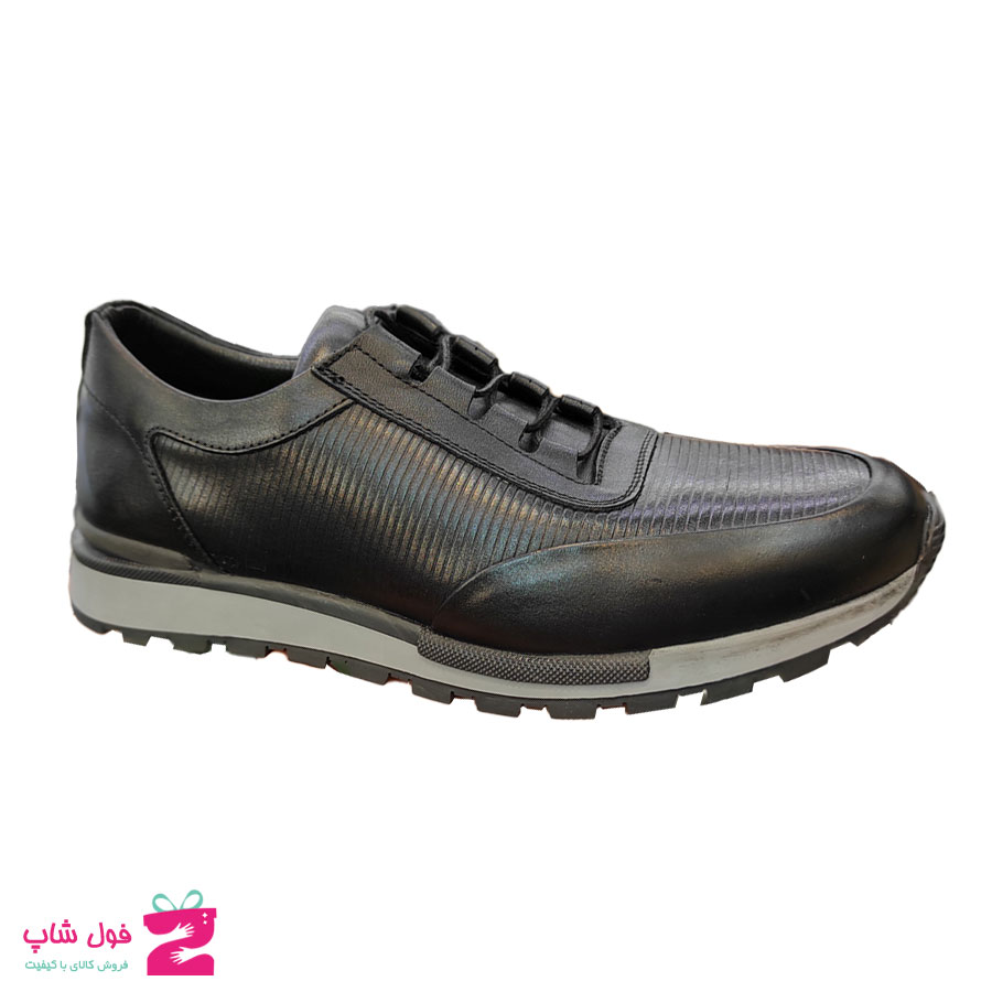 کفش مردانه اسپرت چرم طبیعی گاوی تبریز کد 1792