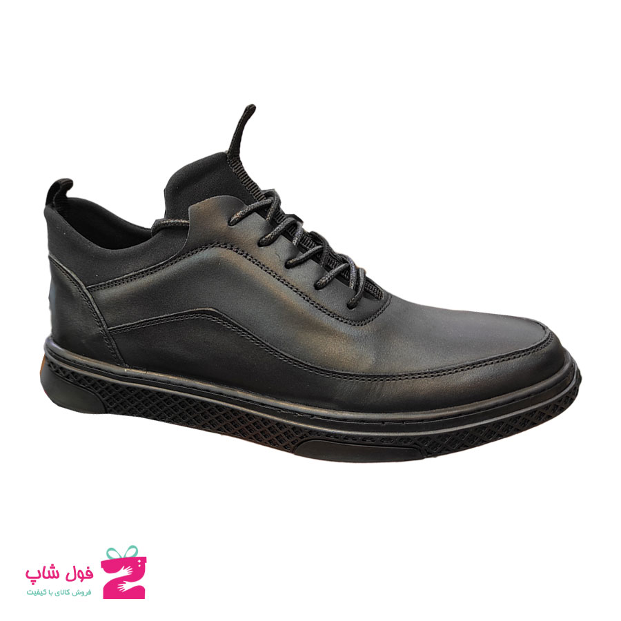 کفش مردانه اسپرت چرم طبیعی گاوی تبریز کد 1796