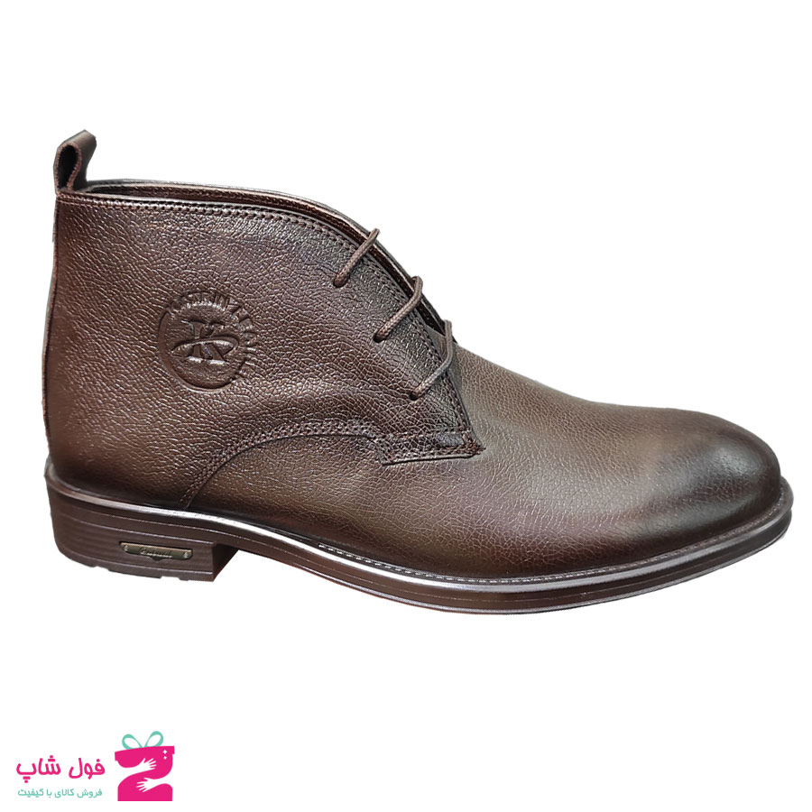 نیم بوت مردانه مجلسی چرم طبیعی  تبریز کد 2171