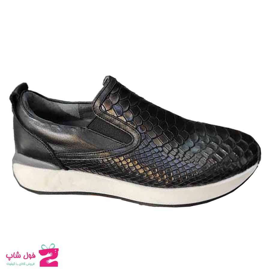 کفش اسپورت زنانه چرم طبیعی تبریز کد 2394