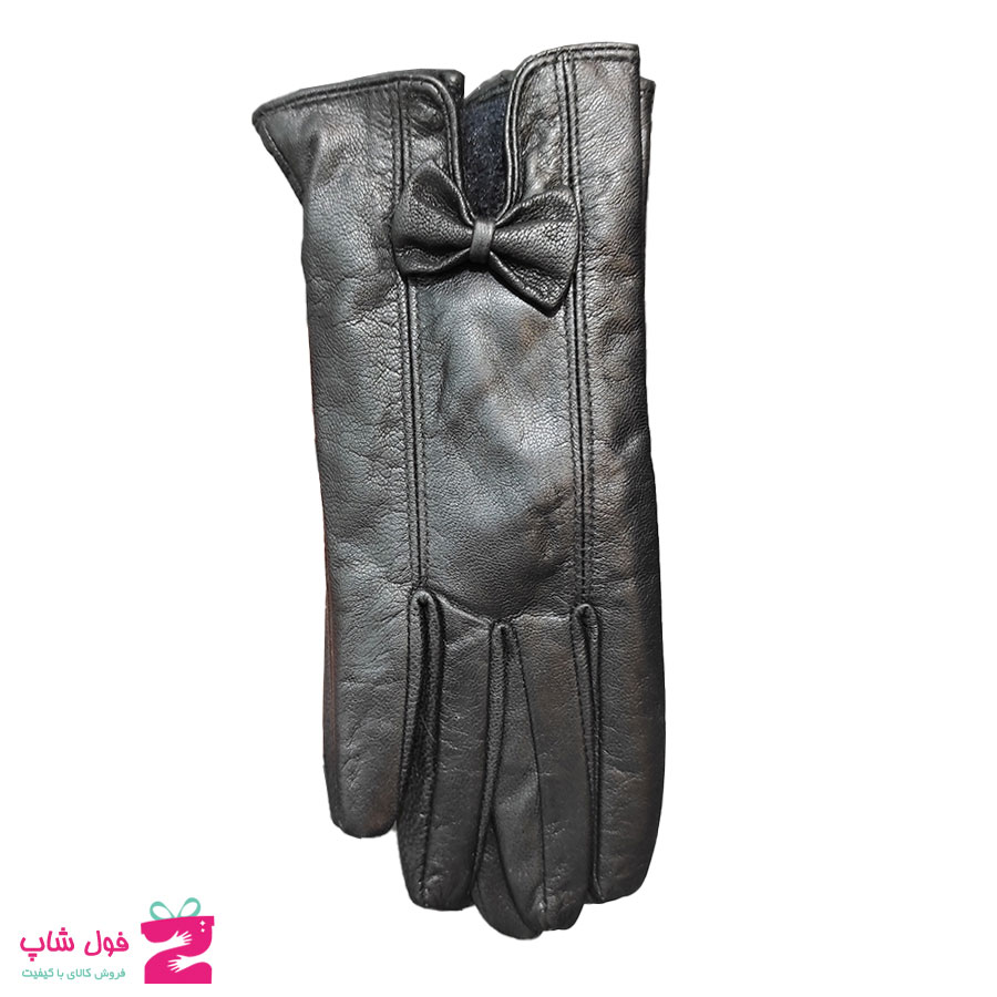 دستکش زنانه چرم طبیعی تبریز کد 2183