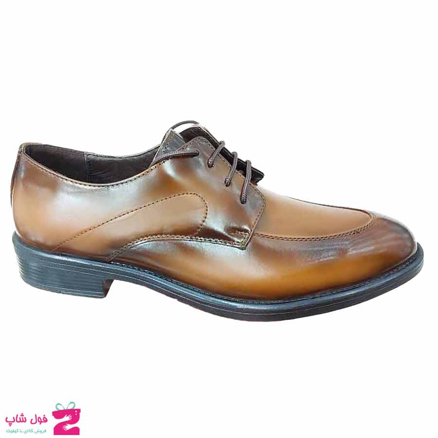 کفش مجلسی  مردانه چرم طبیعی گاوی کد 2958