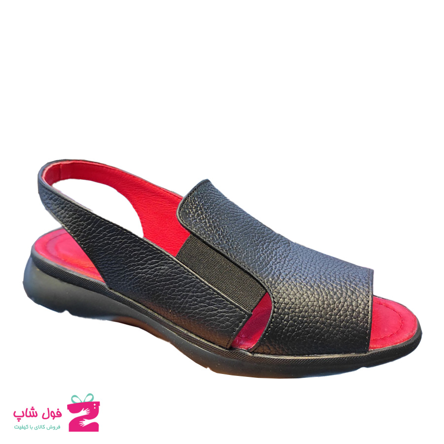 کفش تابستانی زنانه چرم طبیعی  گاوی  تبریز کد 1642