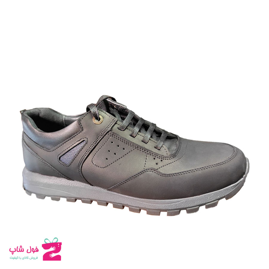 کفش مردانه اسپرت چرم طبیعی گاوی تبریز کد 1646