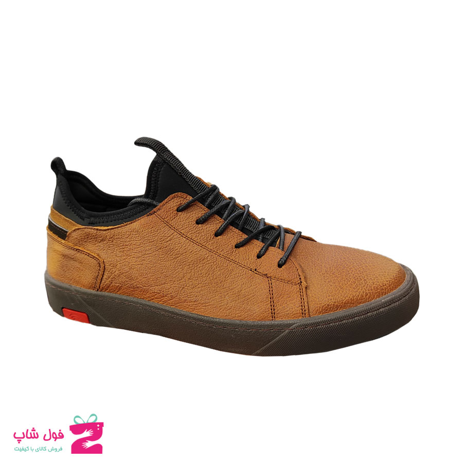 کفش مردانه اسپرت چرم طبیعی گاوی تبریز کد 1758