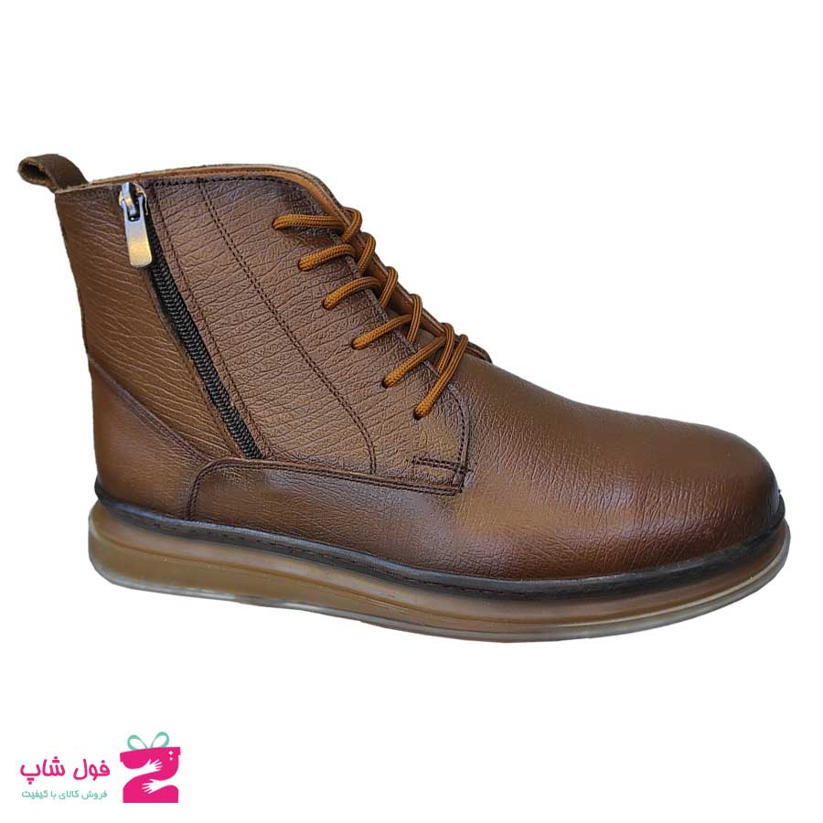 نیم بوت اسپورت مردانه چرم طبیعی  تبریز کد 2290