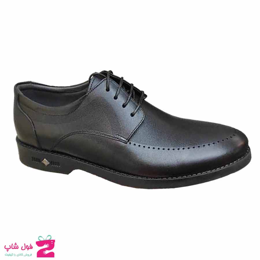 کفش مردانه مجلسی  چرم طبیعی گاوی  تبریز کد 2380