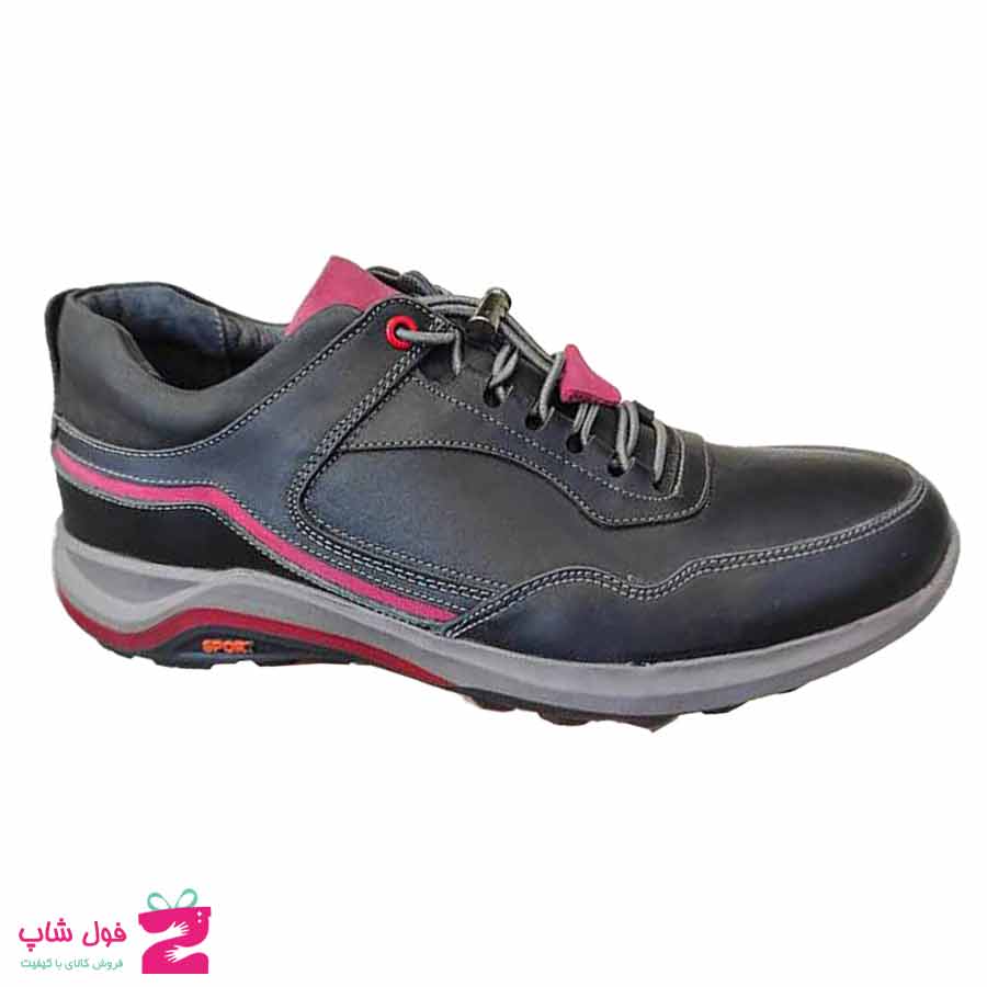 کفش مردانه اسپرت چرم طبیعی گاوی تبریز کد 2456