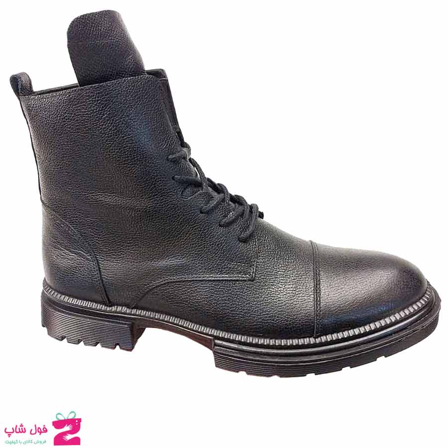 نیم بوت مردانه مجلسی چرم طبیعی  تبریز کد 3092